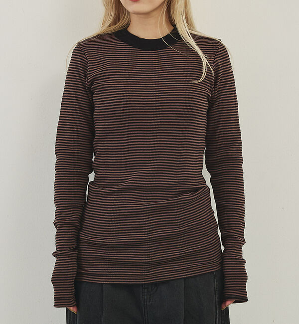 NOMINE「【Miller】パネルロングスリーブロンT」|Tシャツ・カットソー|