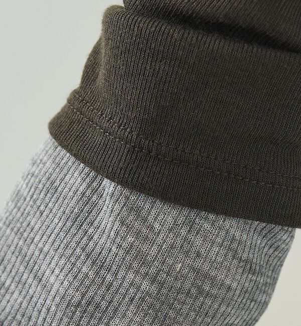 NOMINE「ダブルスリーブ シアー ロンT」|Tシャツ・カットソー|