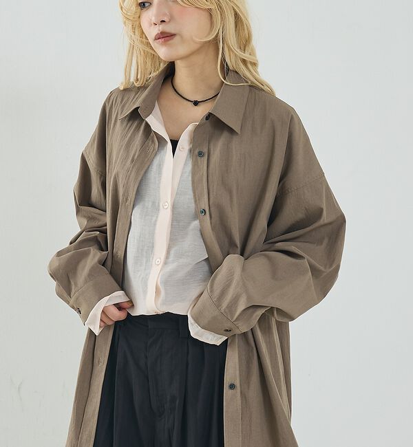 NOMINE「レイヤード シャツ」|シャツ・ブラウス|