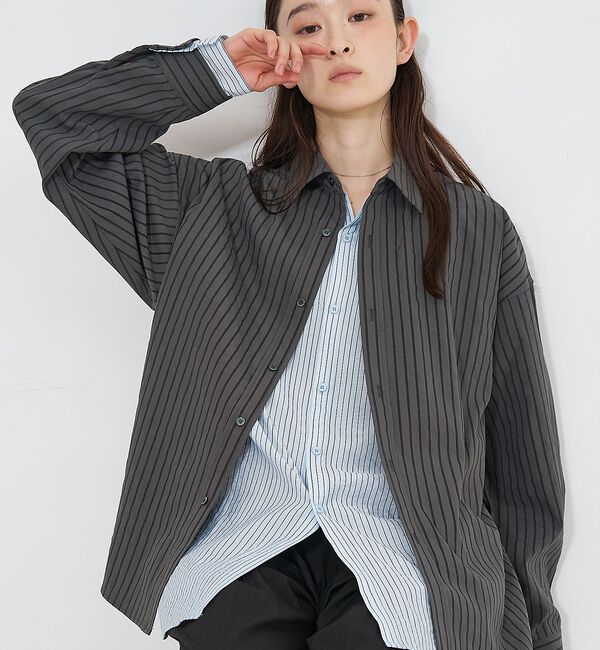 NOMINE「レイヤード シャツ」|シャツ・ブラウス|