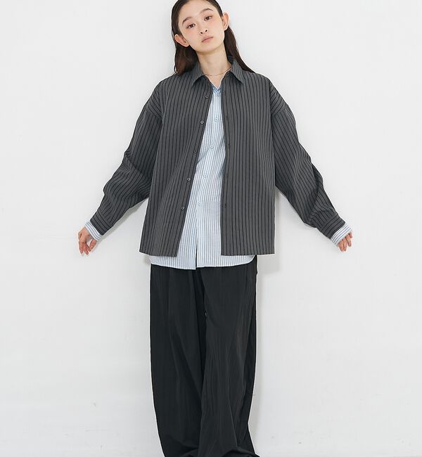 NOMINE「レイヤード シャツ」|シャツ・ブラウス|