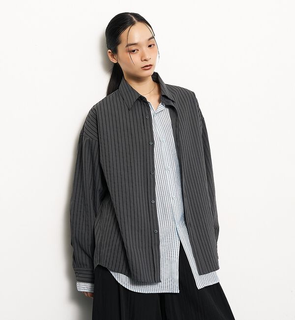 NOMINE「レイヤード シャツ」|シャツ・ブラウス|