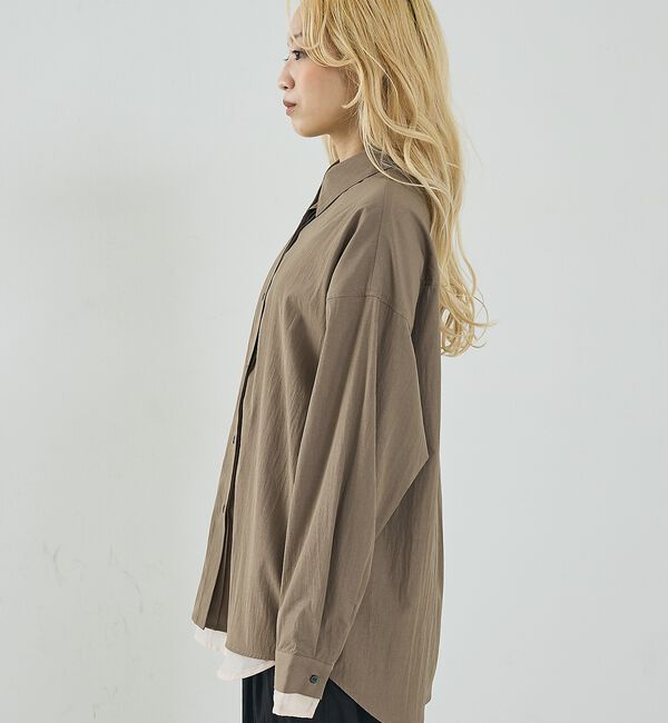 NOMINE「レイヤード シャツ」|シャツ・ブラウス|