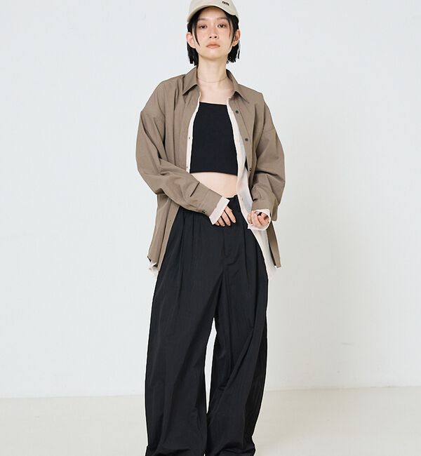 NOMINE「レイヤード シャツ」|シャツ・ブラウス|