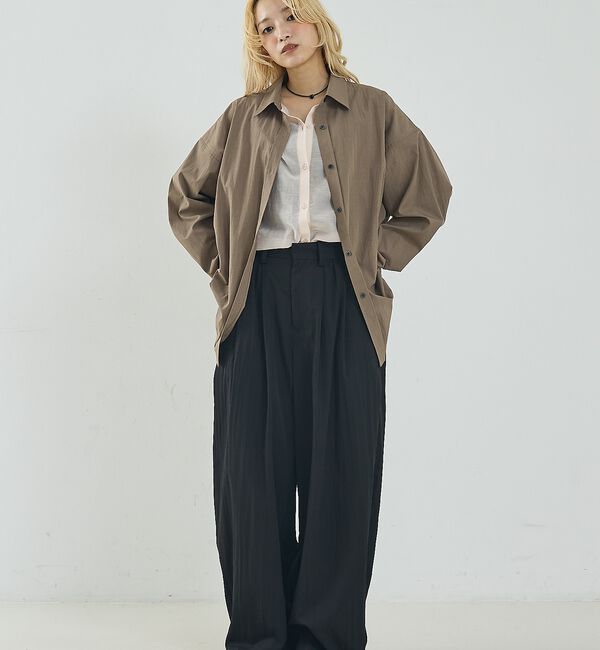 NOMINE「レイヤード シャツ」|シャツ・ブラウス|