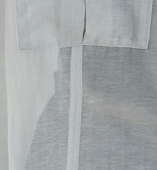 NOMINE「オーバーサイズ シアーシャツ【予約】」|シャツ・ブラウス|