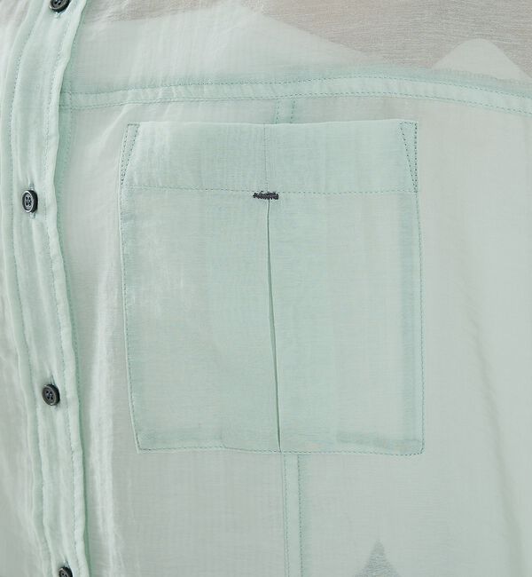 NOMINE「オーバーサイズ シアーシャツ【予約】」|シャツ・ブラウス|