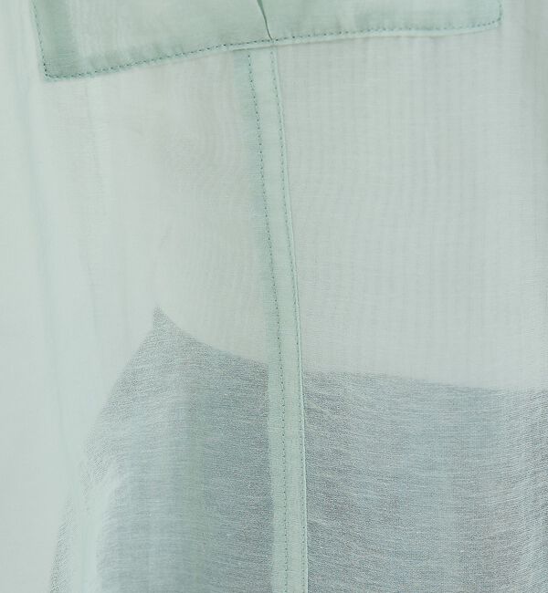 NOMINE「オーバーサイズ シアーシャツ【予約】」|シャツ・ブラウス|