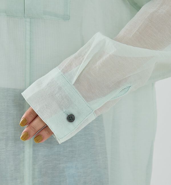 NOMINE「オーバーサイズ シアーシャツ【予約】」|シャツ・ブラウス|