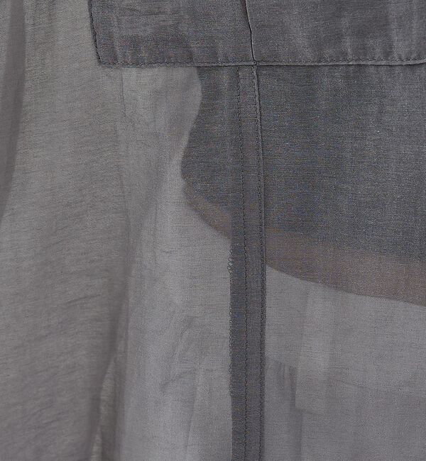 NOMINE「オーバーサイズ シアーシャツ【予約】」|シャツ・ブラウス|