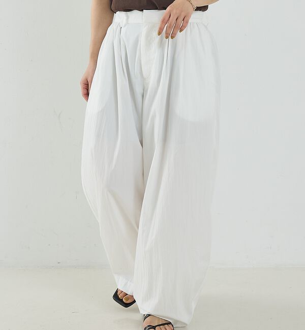 NOMINE「タック ボリュームパンツ【予約】」|その他|