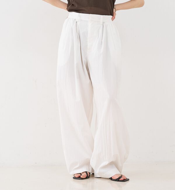 NOMINE「タック ボリュームパンツ【予約】」|その他|