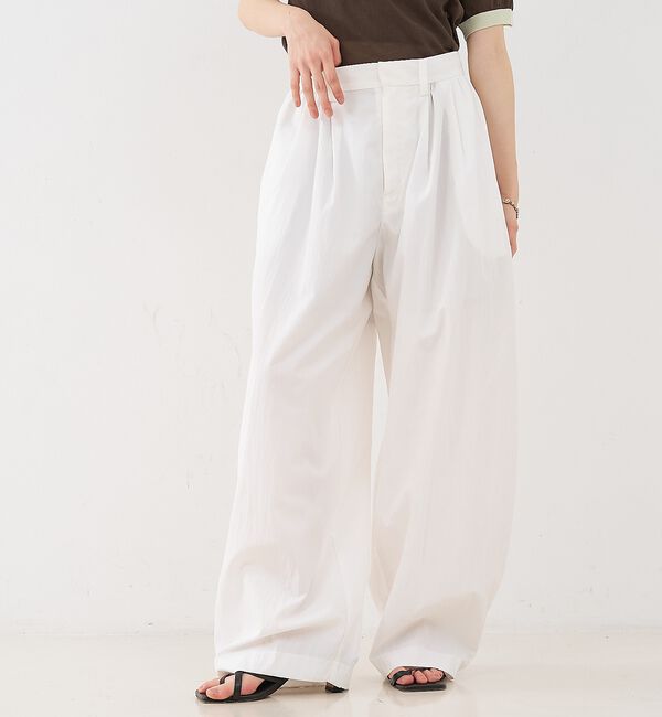 NOMINE「タック ボリュームパンツ【予約】」|その他|