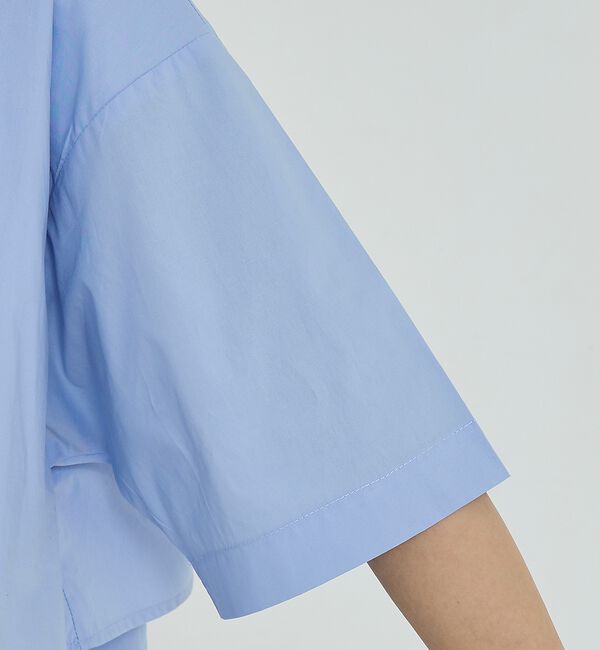 NOMINE「ロングヨーク ハーフスリーブ/半袖 シャツ【予約】」|シャツ・ブラウス|