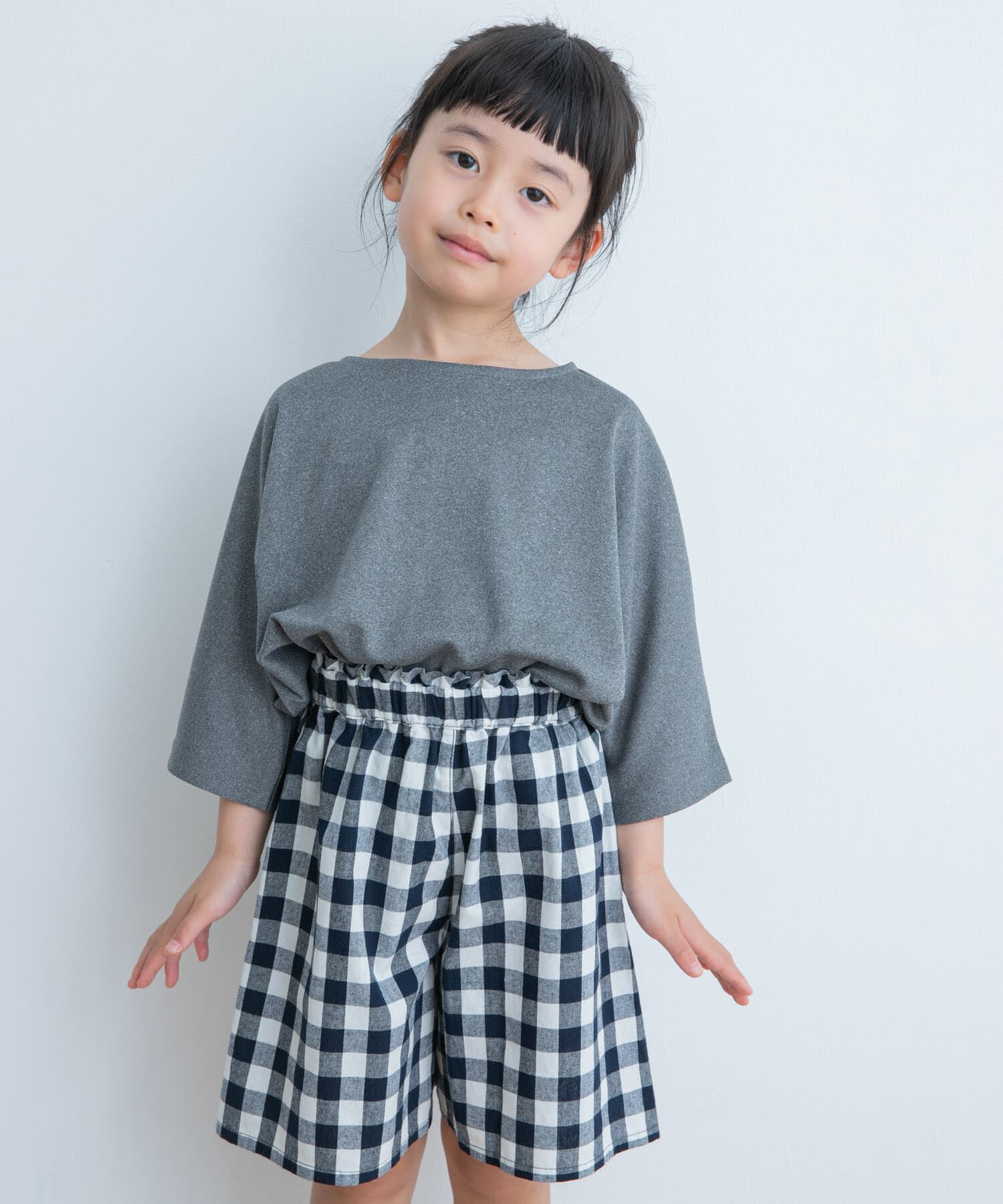 URBAN RESEARCH DOORS「『親子リンク』add fabrics ドルマンTシャツ(KIDS)」|その他|