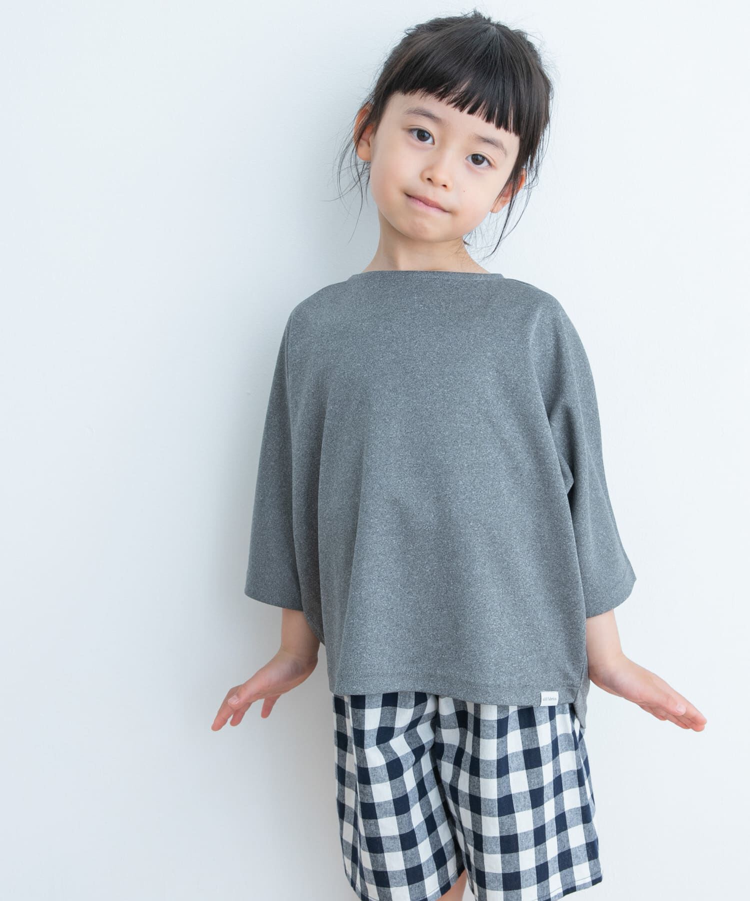URBAN RESEARCH DOORS「『親子リンク』add fabrics ドルマンTシャツ(KIDS)」|その他|