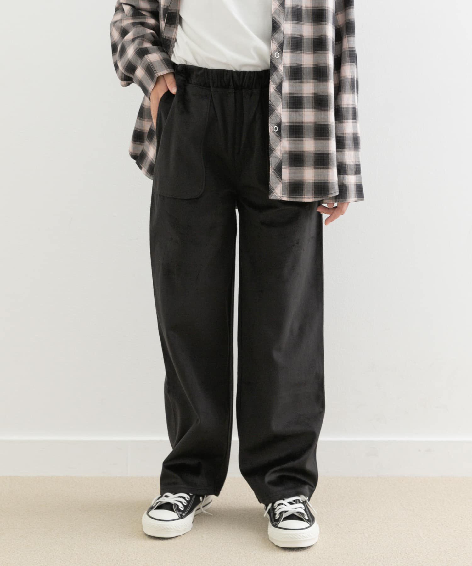 URBAN RESEARCH DOORS「『WEB/一部店舗限定サイズ』ベロアイージーパンツ(KIDS)」|その他|