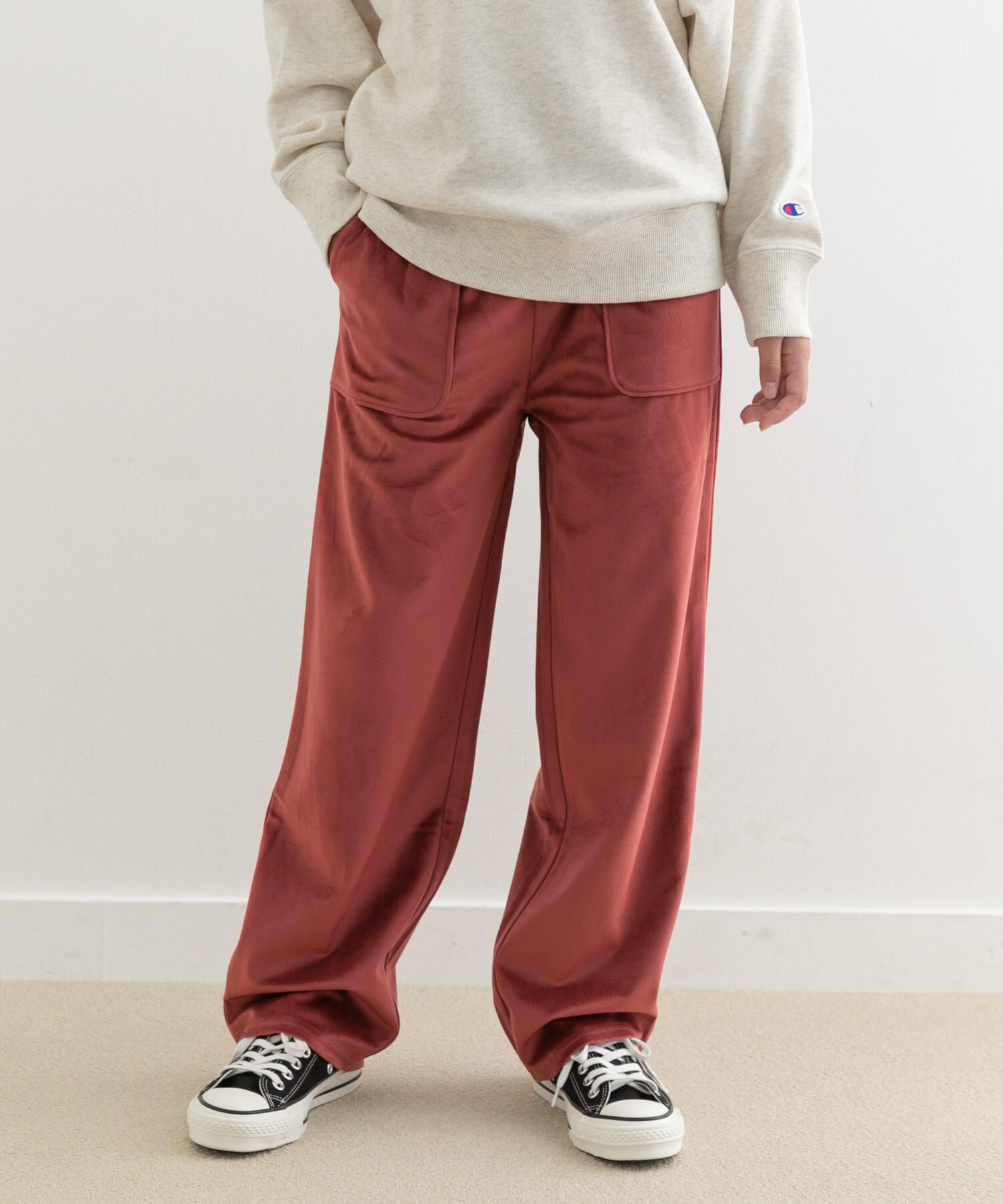 URBAN RESEARCH DOORS「『WEB/一部店舗限定サイズ』ベロアイージーパンツ(KIDS)」|その他|