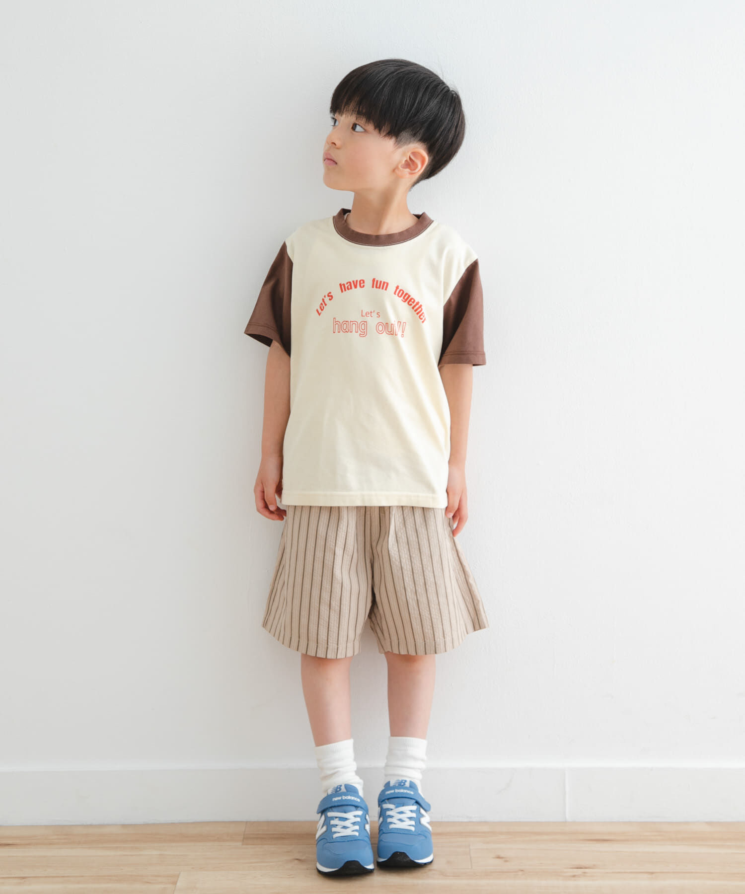 URBAN RESEARCH DOORS「『WEB/一部店舗限定サイズ』ストライプショートパンツ(KIDS)」|その他|