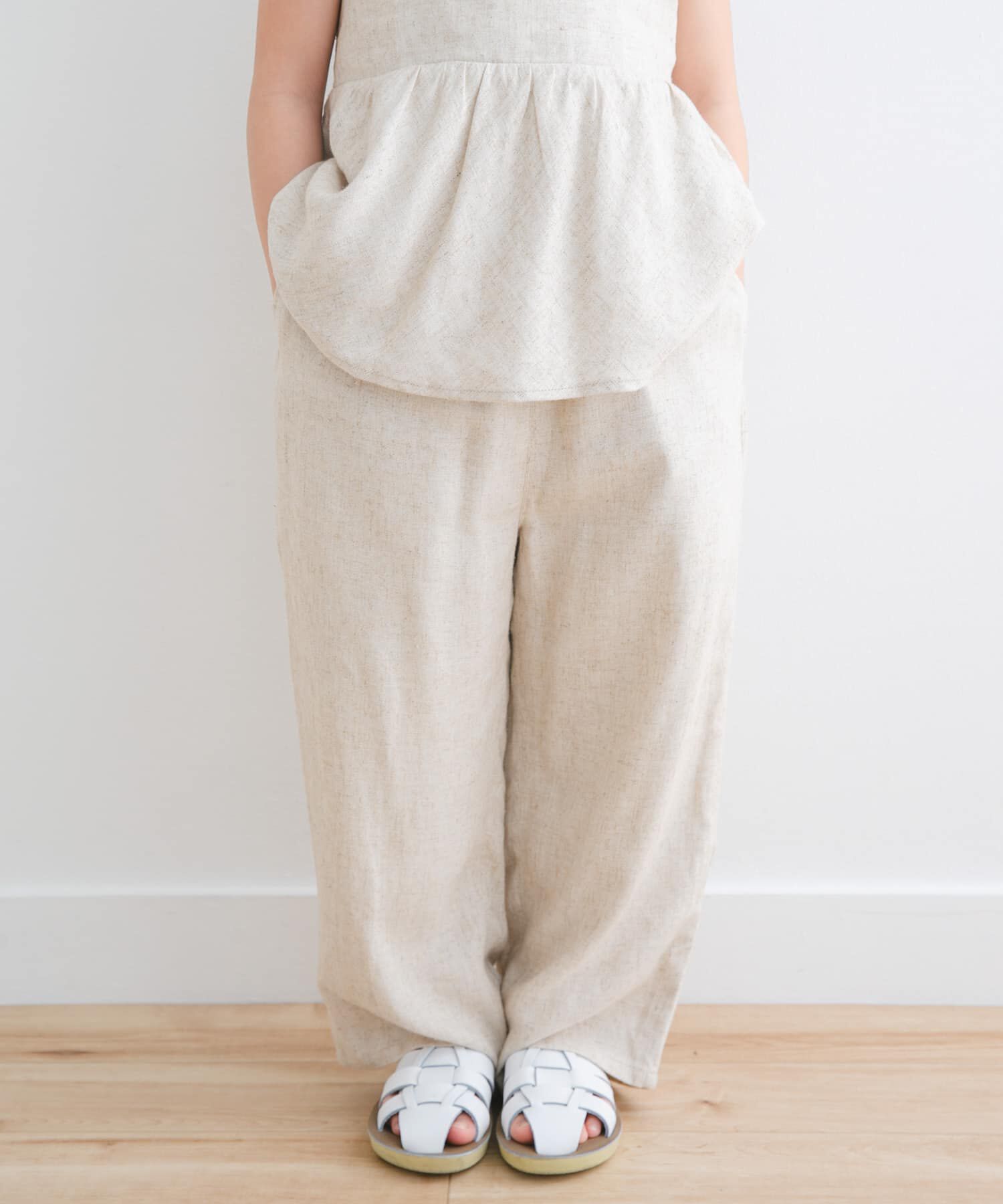 URBAN RESEARCH DOORS「『セットアップ対応/親子リンク』レーヨンリネンイージーパンツ(KIDS)」|その他|