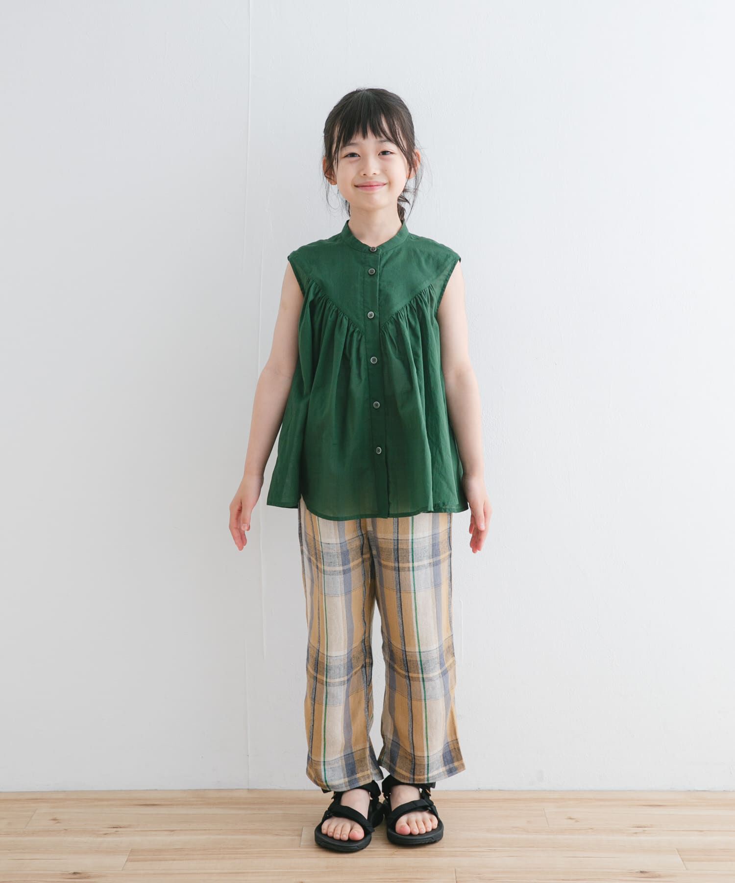 URBAN RESEARCH DOORS「『セットアップ対応/親子リンク』レーヨンリネンイージーパンツ(KIDS)」|その他|