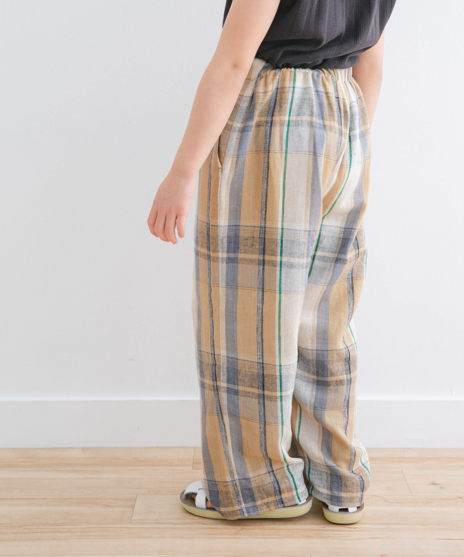 URBAN RESEARCH DOORS「『セットアップ対応/親子リンク』レーヨンリネンイージーパンツ(KIDS)」|その他|