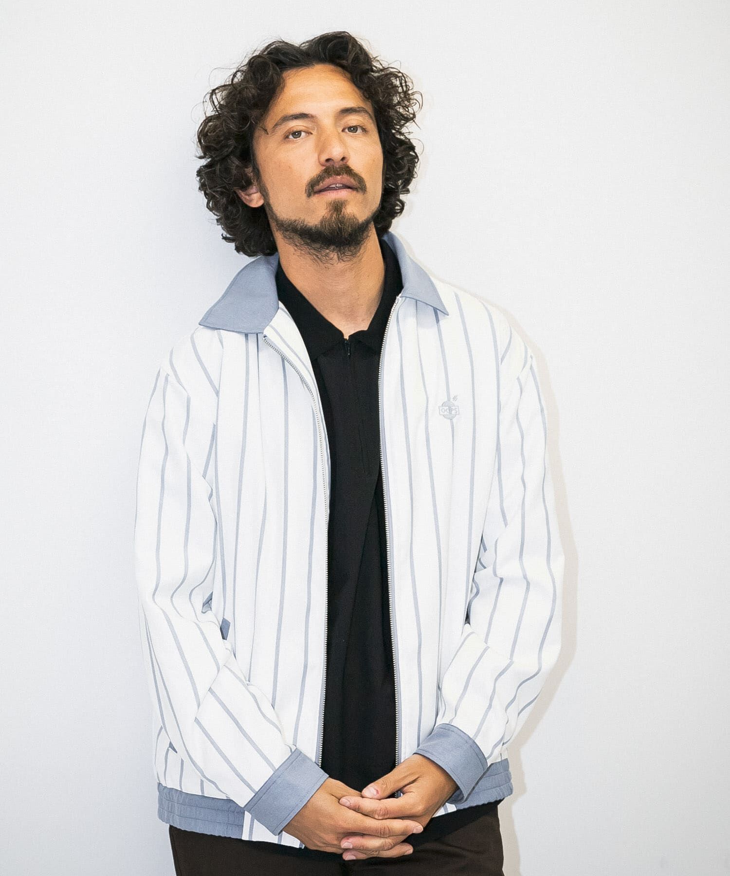 Sonny Label 「OOPS　先染めストライプブルゾン」|ブルゾン・スタジャン|