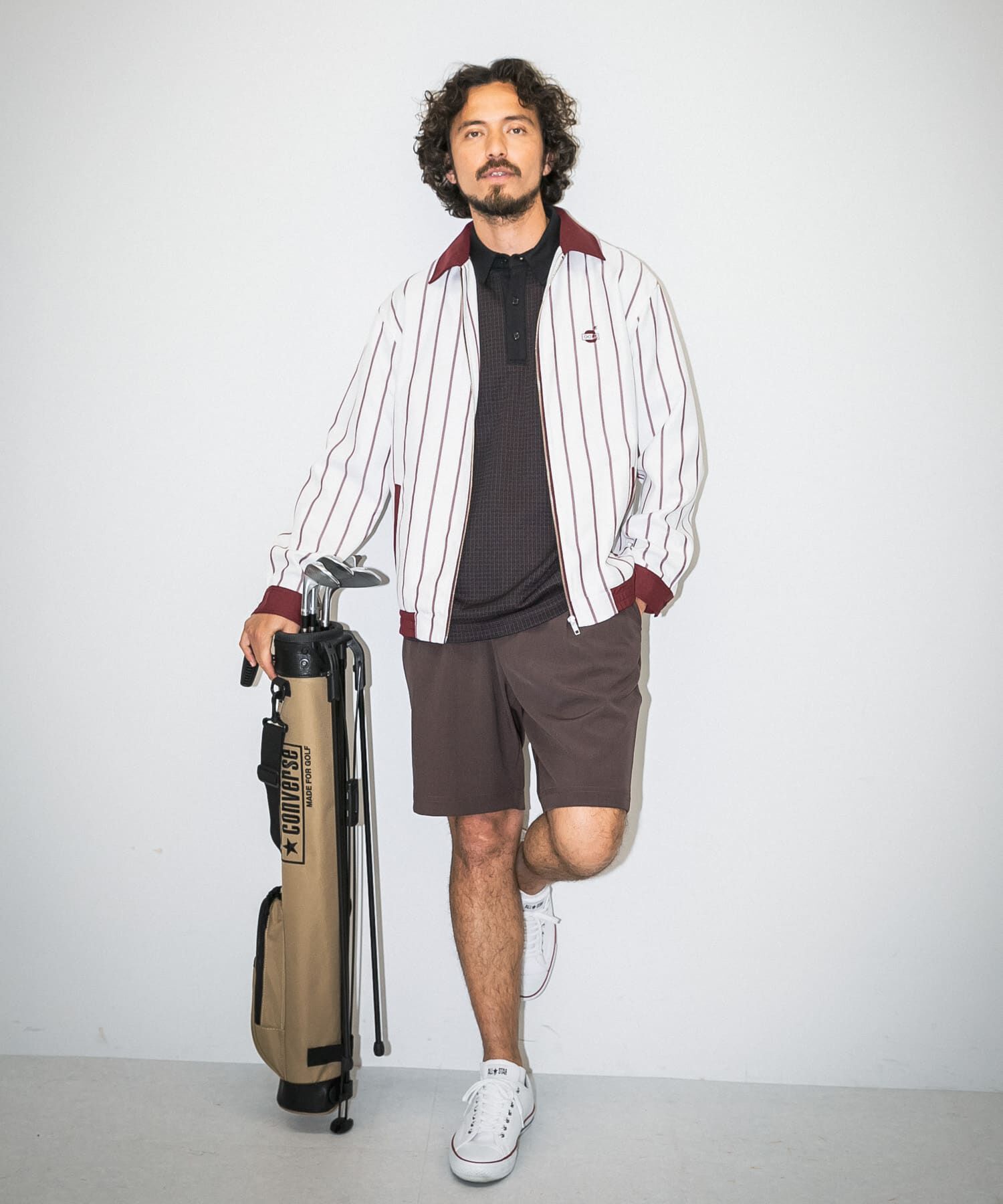 Sonny Label 「OOPS　先染めストライプブルゾン」|ブルゾン・スタジャン|