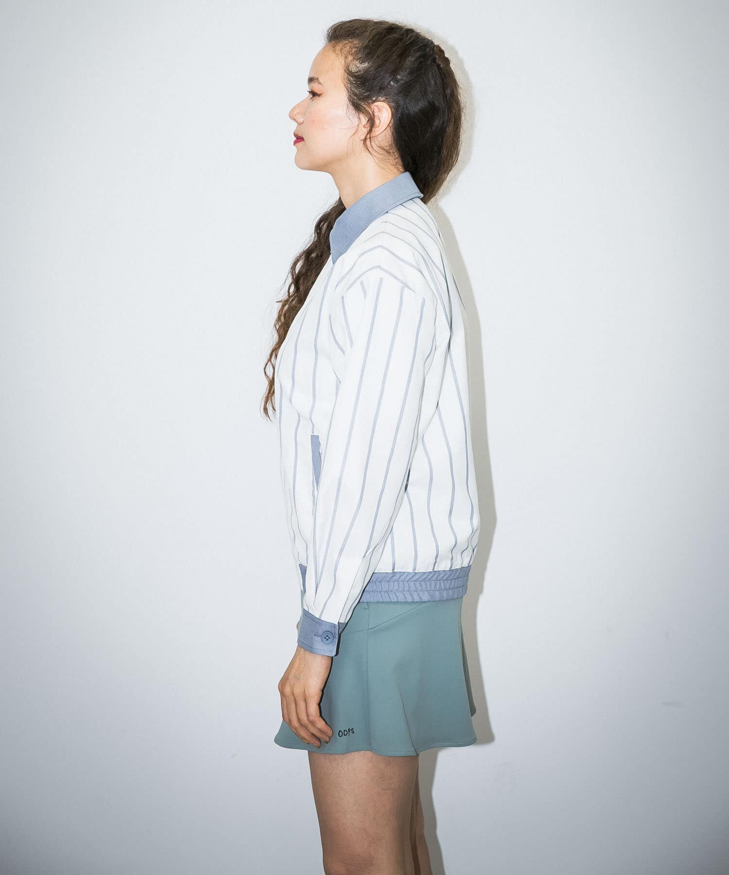 Sonny Label 「OOPS　先染めストライプブルゾン」|ブルゾン・スタジャン|