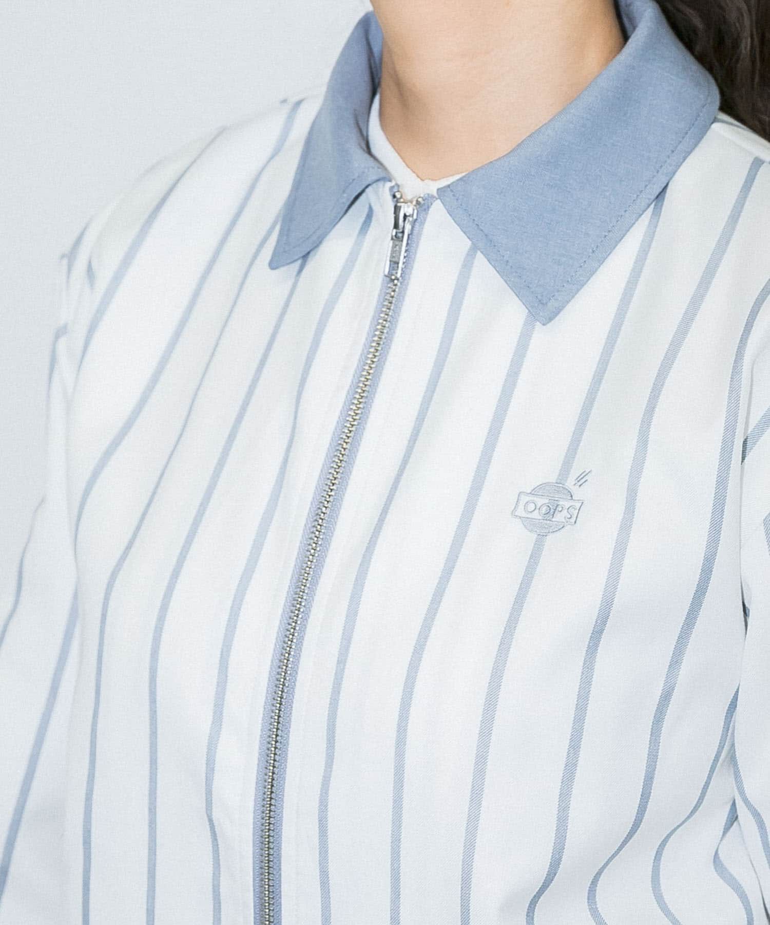 Sonny Label 「OOPS　先染めストライプブルゾン」|ブルゾン・スタジャン|