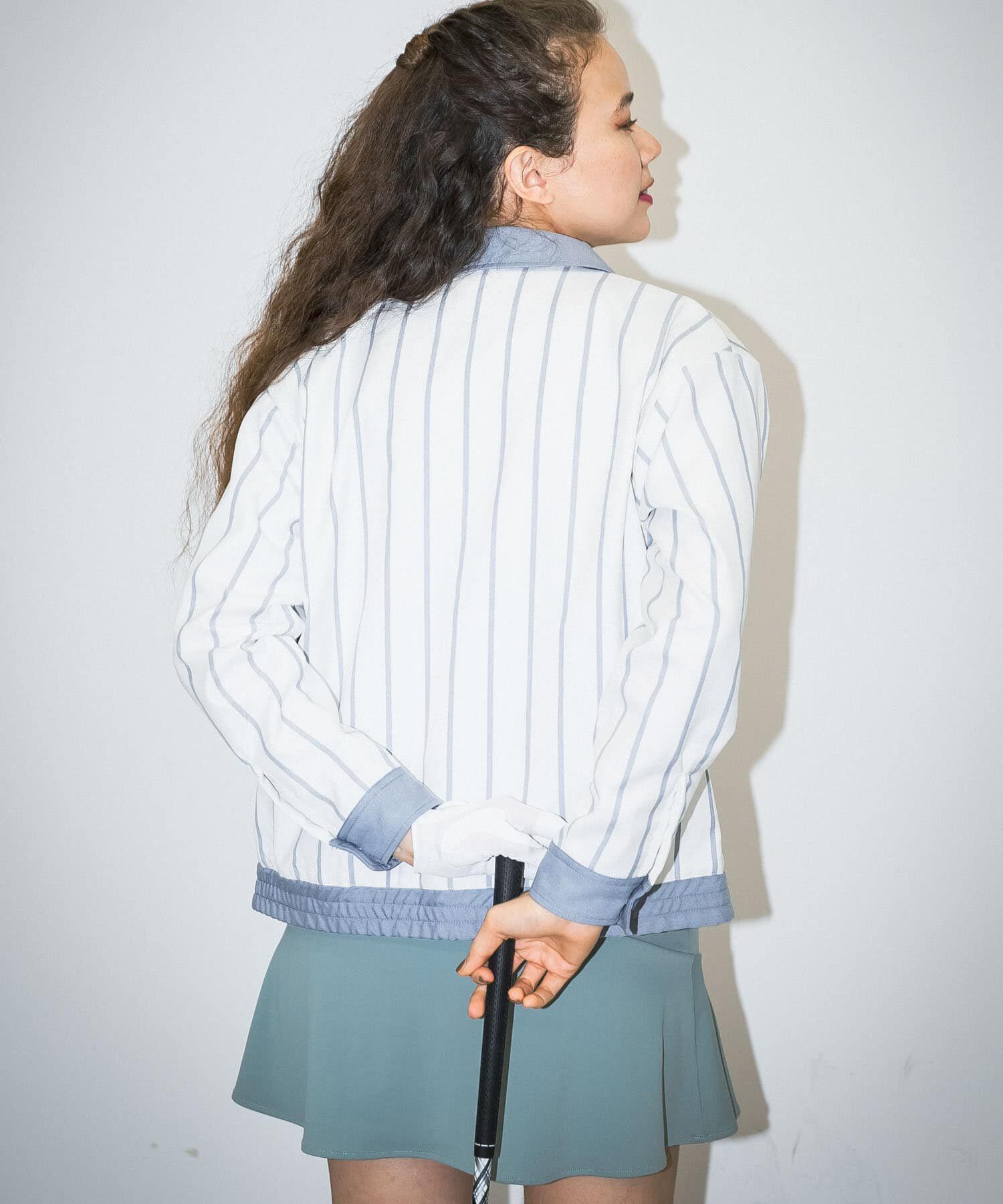 Sonny Label 「OOPS　先染めストライプブルゾン」|ブルゾン・スタジャン|