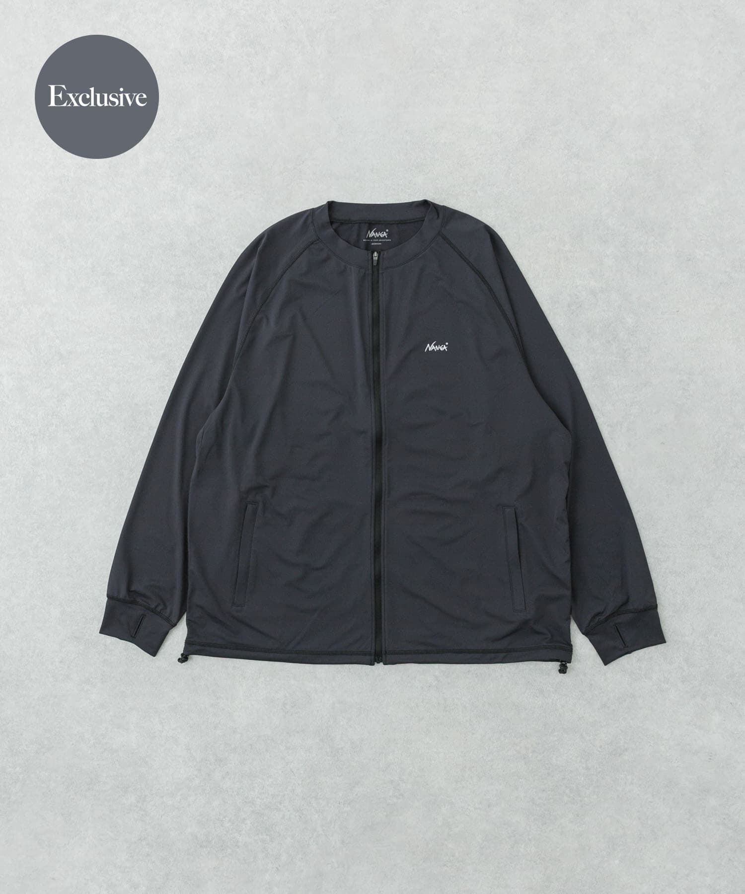 URBAN RESEARCH「『別注』NANGA&times;URBAN RESEARCH　 RASH GUARD BLOUSON」|ブルゾン・スタジャン|ブラック