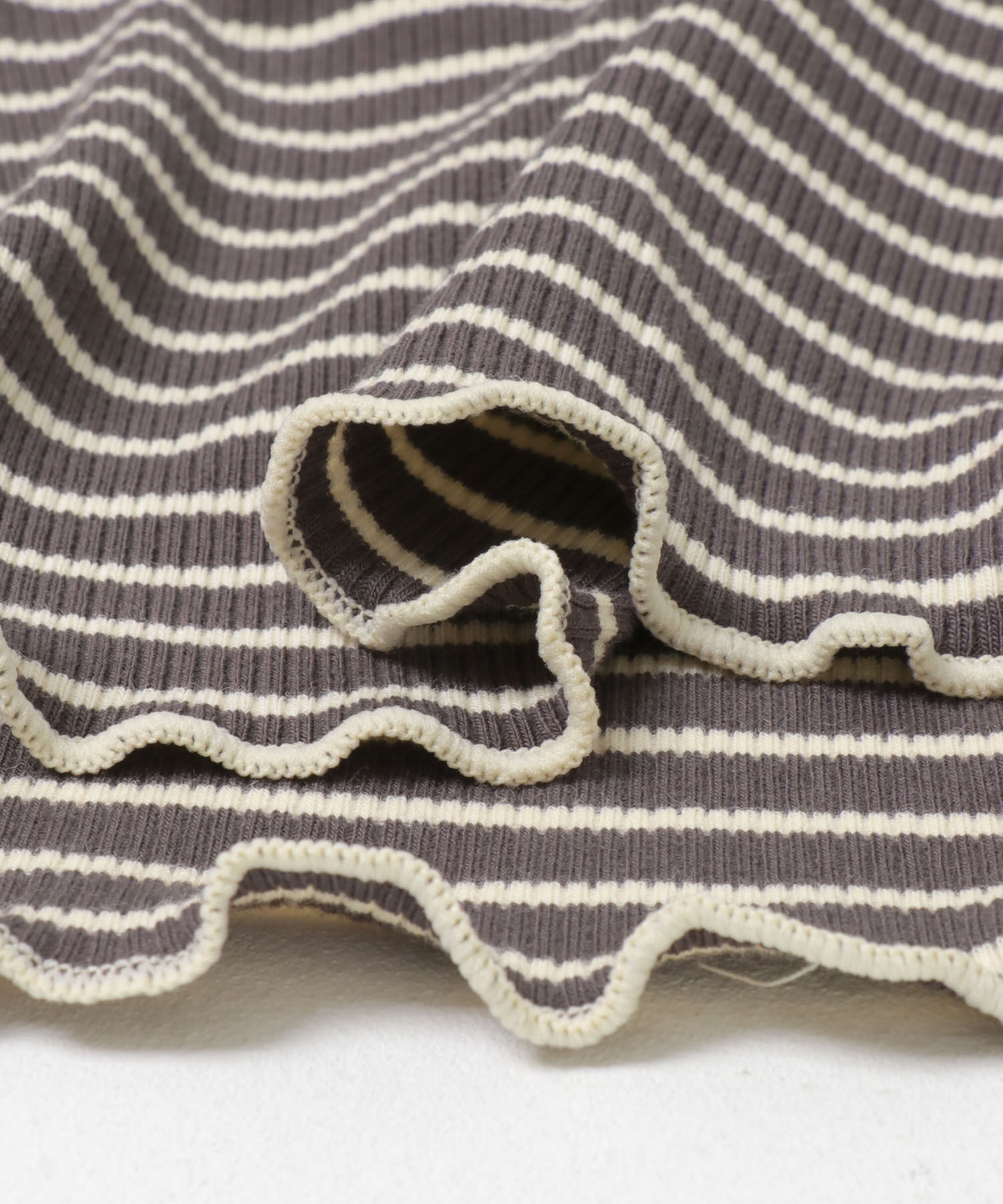 URBAN RESEARCH DOORS「『WEB/一部店舗限定サイズ』ボーダーフリルリブハイネック(KIDS)」|その他|