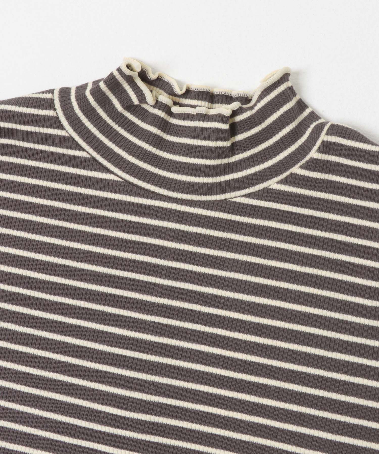 URBAN RESEARCH DOORS「『WEB/一部店舗限定サイズ』ボーダーフリルリブハイネック(KIDS)」|その他|