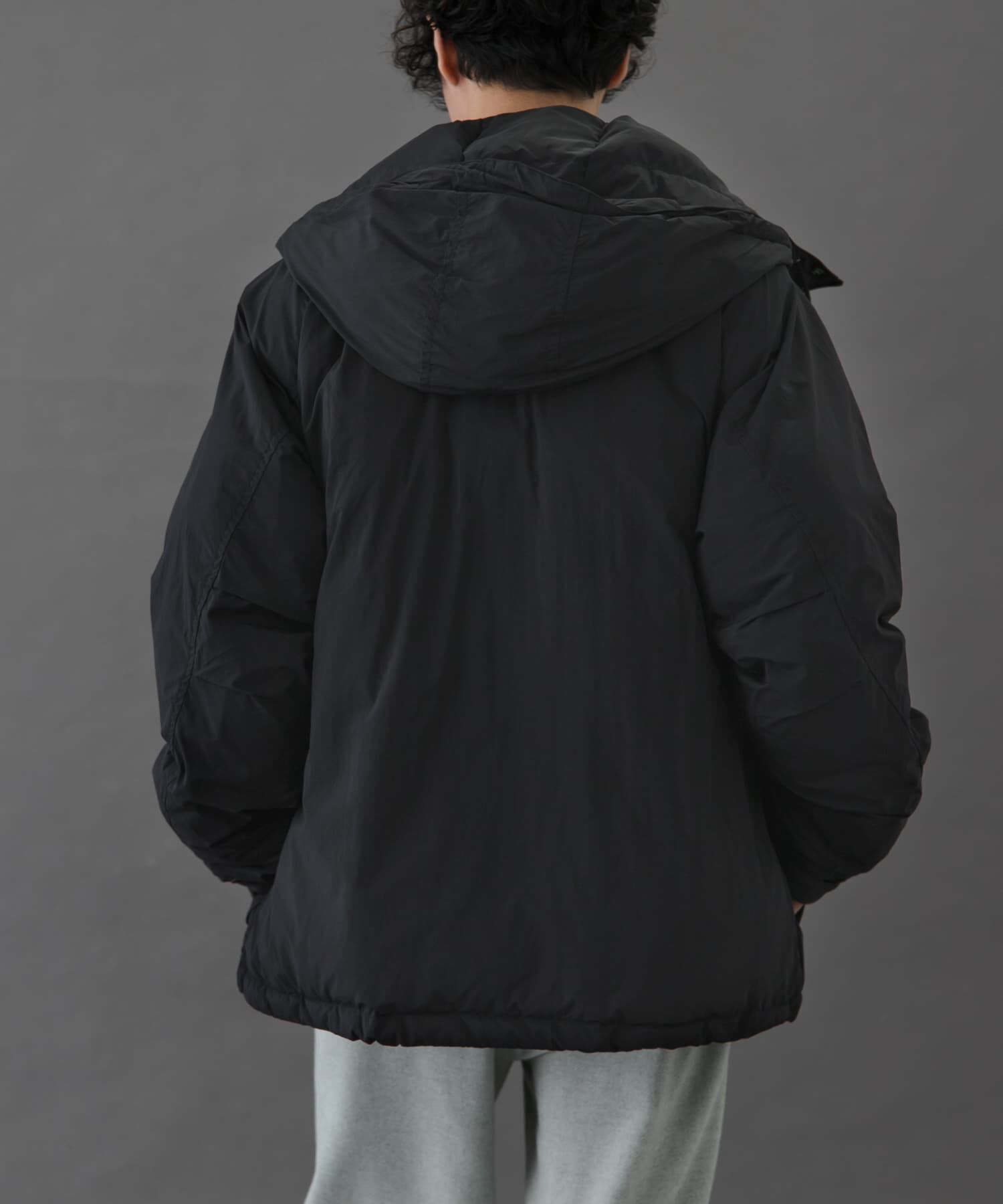 URBAN RESEARCH DOORS「FORK&SPOON 　SORONAフーディーブルゾン」|ブルゾン・スタジャン|