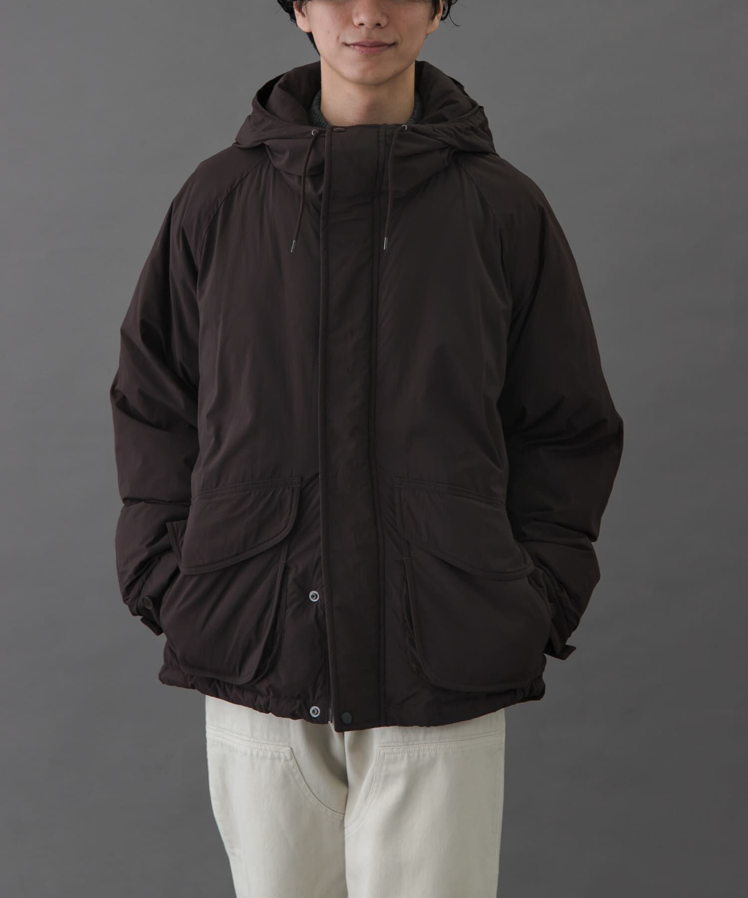 URBAN RESEARCH DOORS「FORK&SPOON 　SORONAフーディーブルゾン」|ブルゾン・スタジャン|