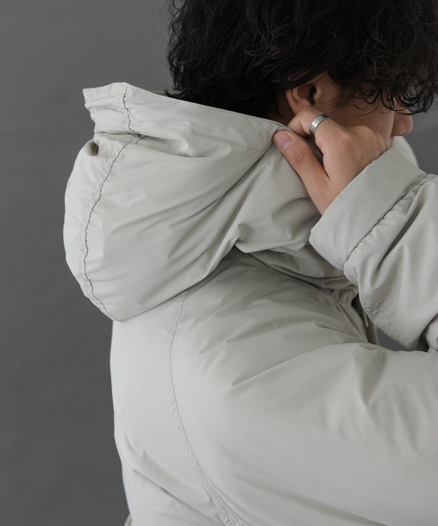 URBAN RESEARCH DOORS「FORK&SPOON 　SORONAフーディーブルゾン」|ブルゾン・スタジャン|