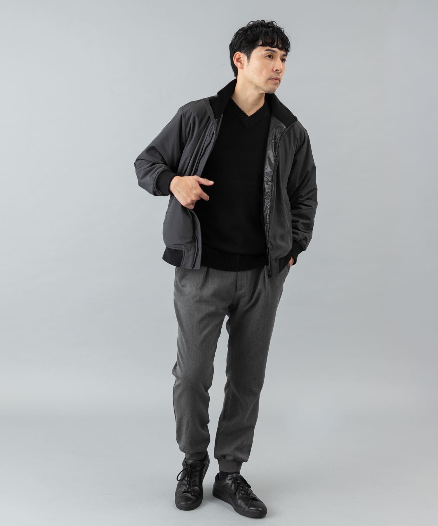 URBAN RESEARCH ROSSO「『XLサイズあり』NOUVELLE中綿スタンドブルゾン」|ブルゾン・スタジャン|