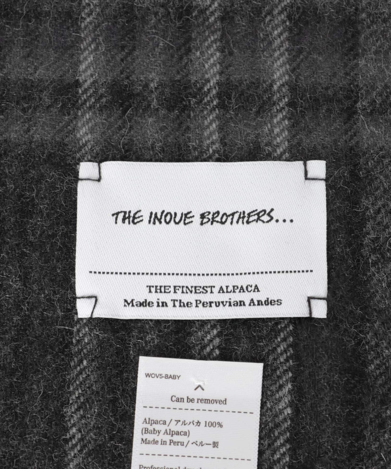 URBAN RESEARCH「THE INOUE BROTHERS　Brushed Scarf Check」|マフラー|