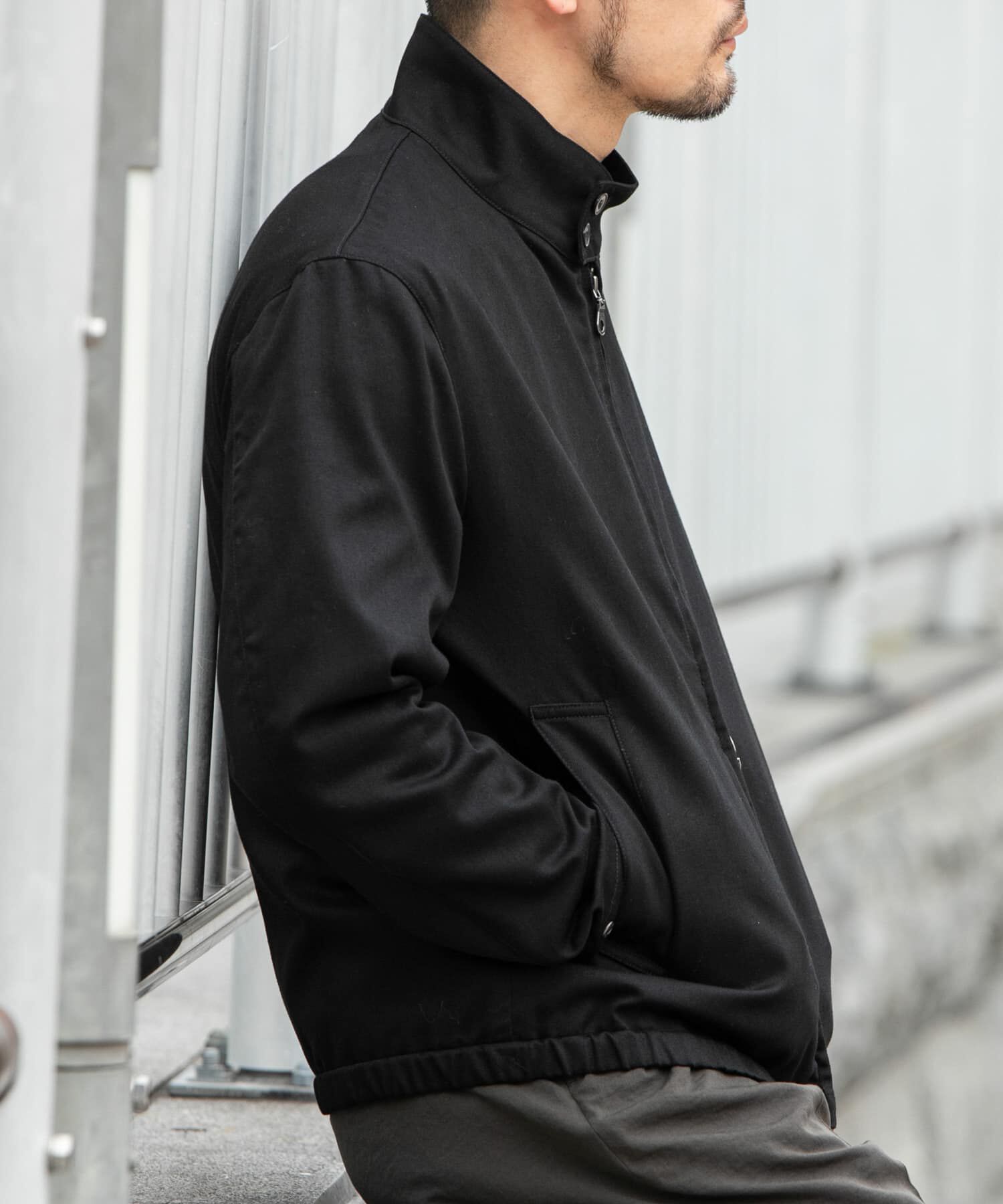 URBAN RESEARCH ROSSO「デニムスタンドブルゾン」|ブルゾン・スタジャン|