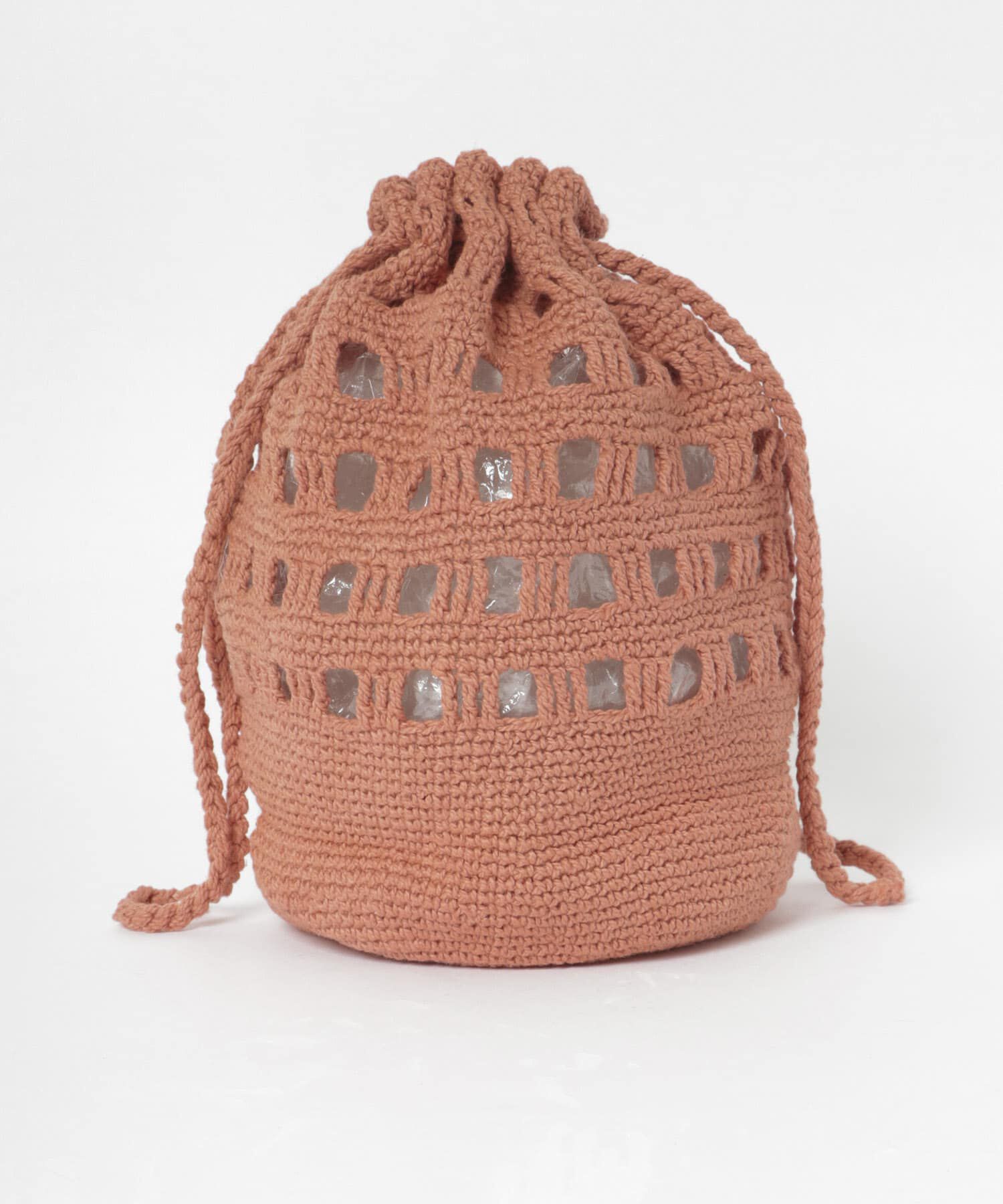 SENSE OF PLACE by URBAN RESEARCH「ハンドニット巾着バッグ」|ハンドバッグ|