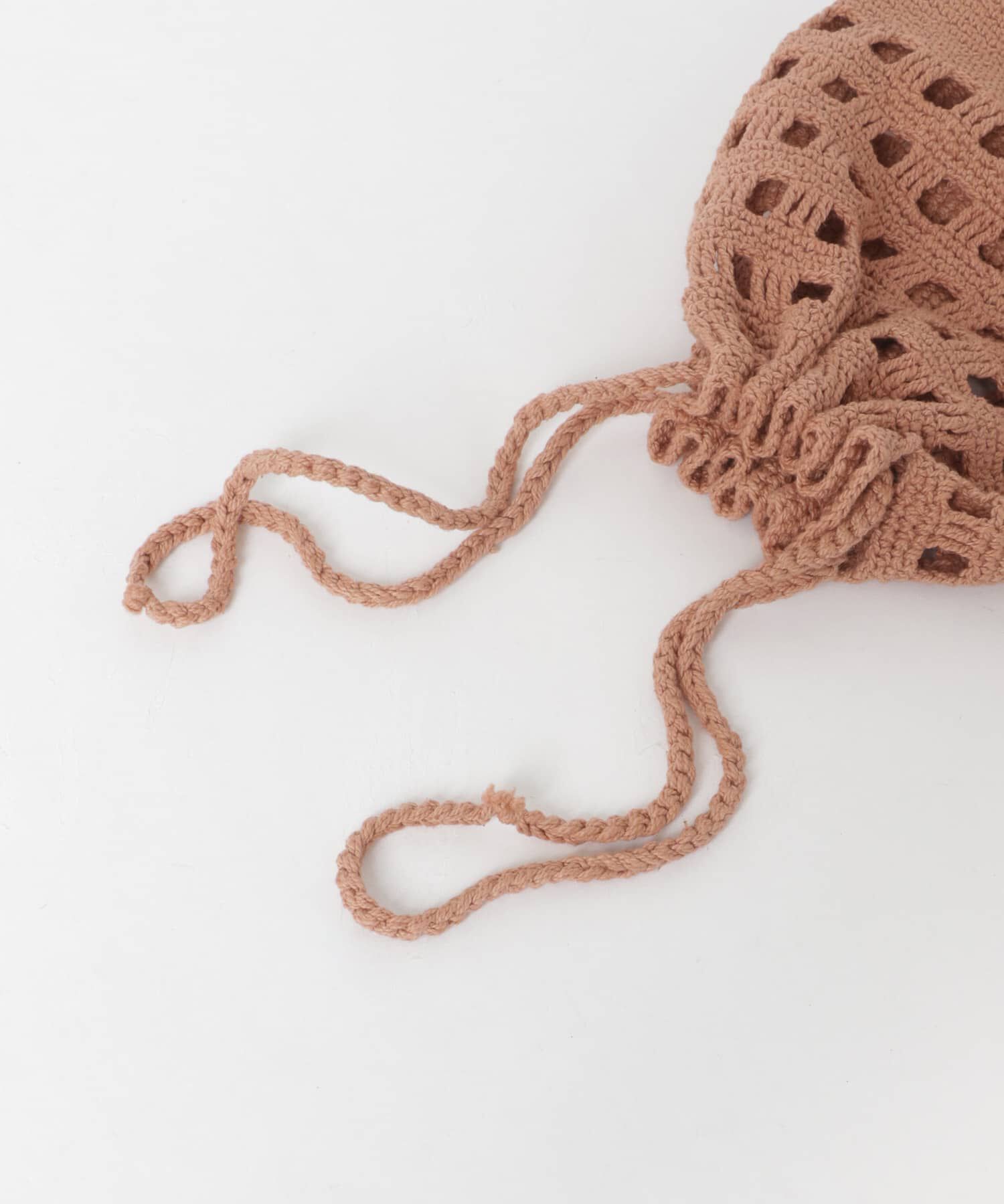 SENSE OF PLACE by URBAN RESEARCH「ハンドニット巾着バッグ」|ハンドバッグ|