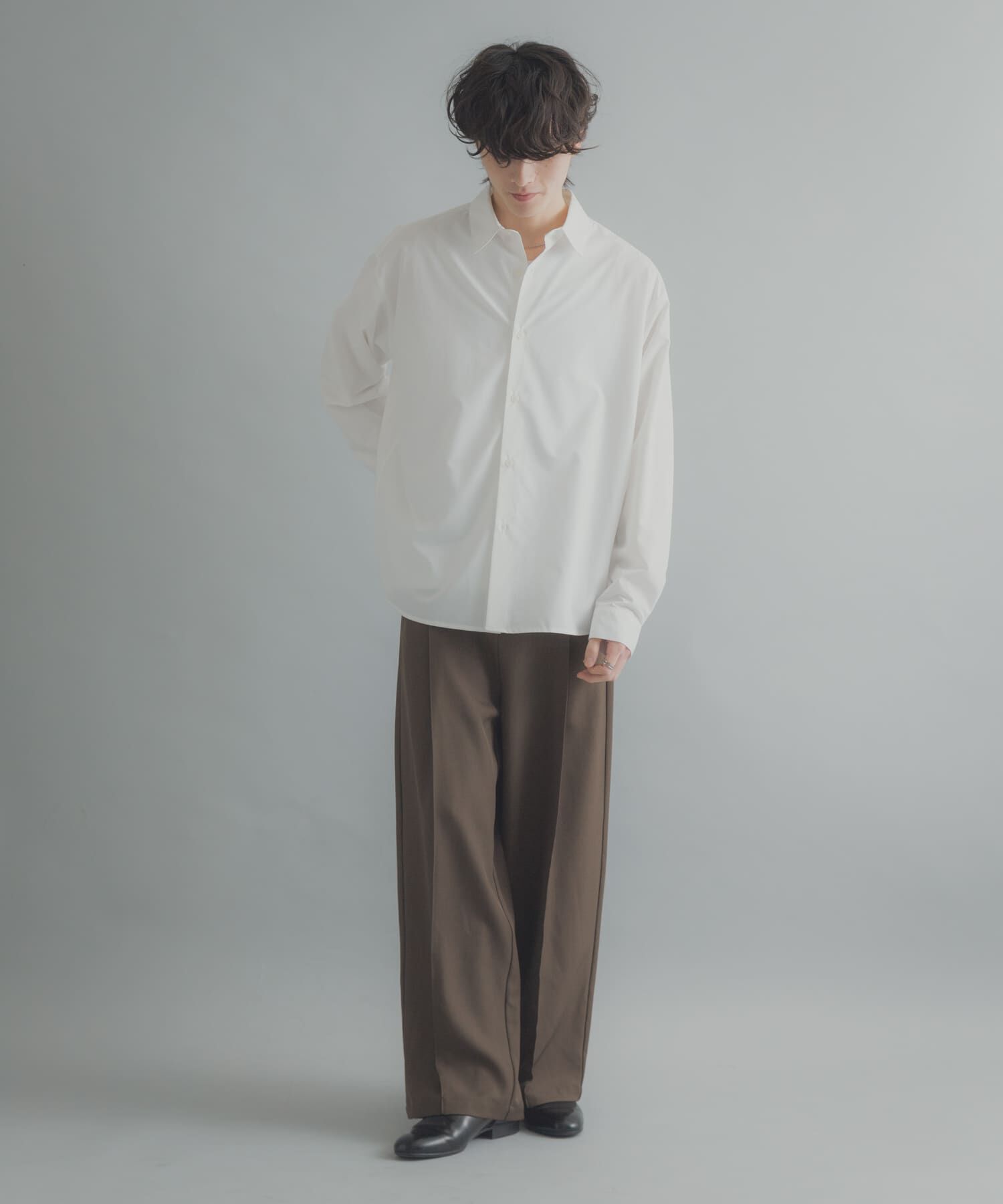 SENSE OF PLACE by URBAN RESEARCH「『ﾕﾆｾｯｸｽ』『ｲｰｼﾞｰｹｱ/速乾/接触冷感』ｺﾝﾌｫｰﾄﾚｷﾞ  」|シャツ・ブラウス|