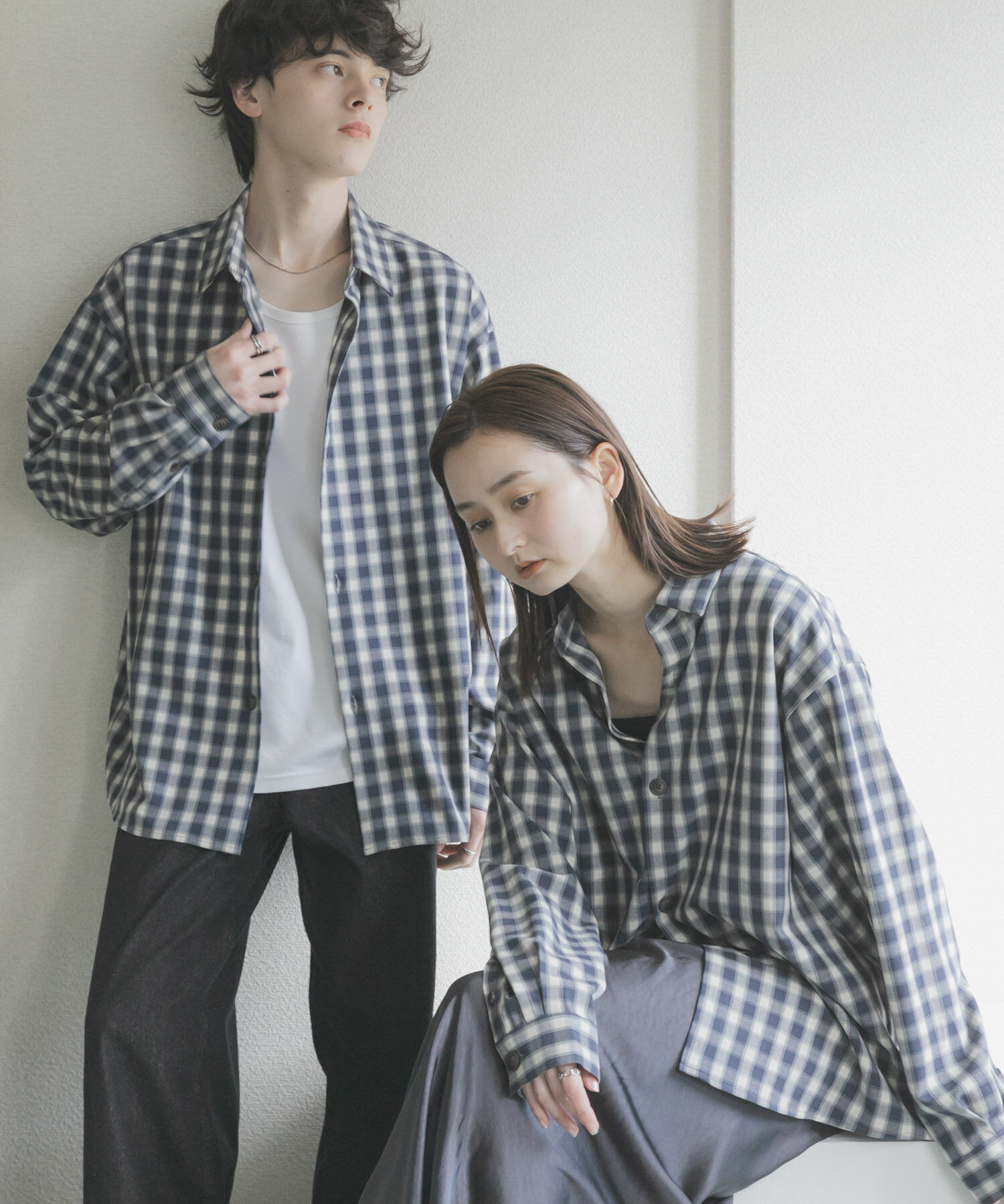 SENSE OF PLACE by URBAN RESEARCH「『ユニセックス』『イージーケア』カラールーズシャツ」|シャツ・ブラウス|