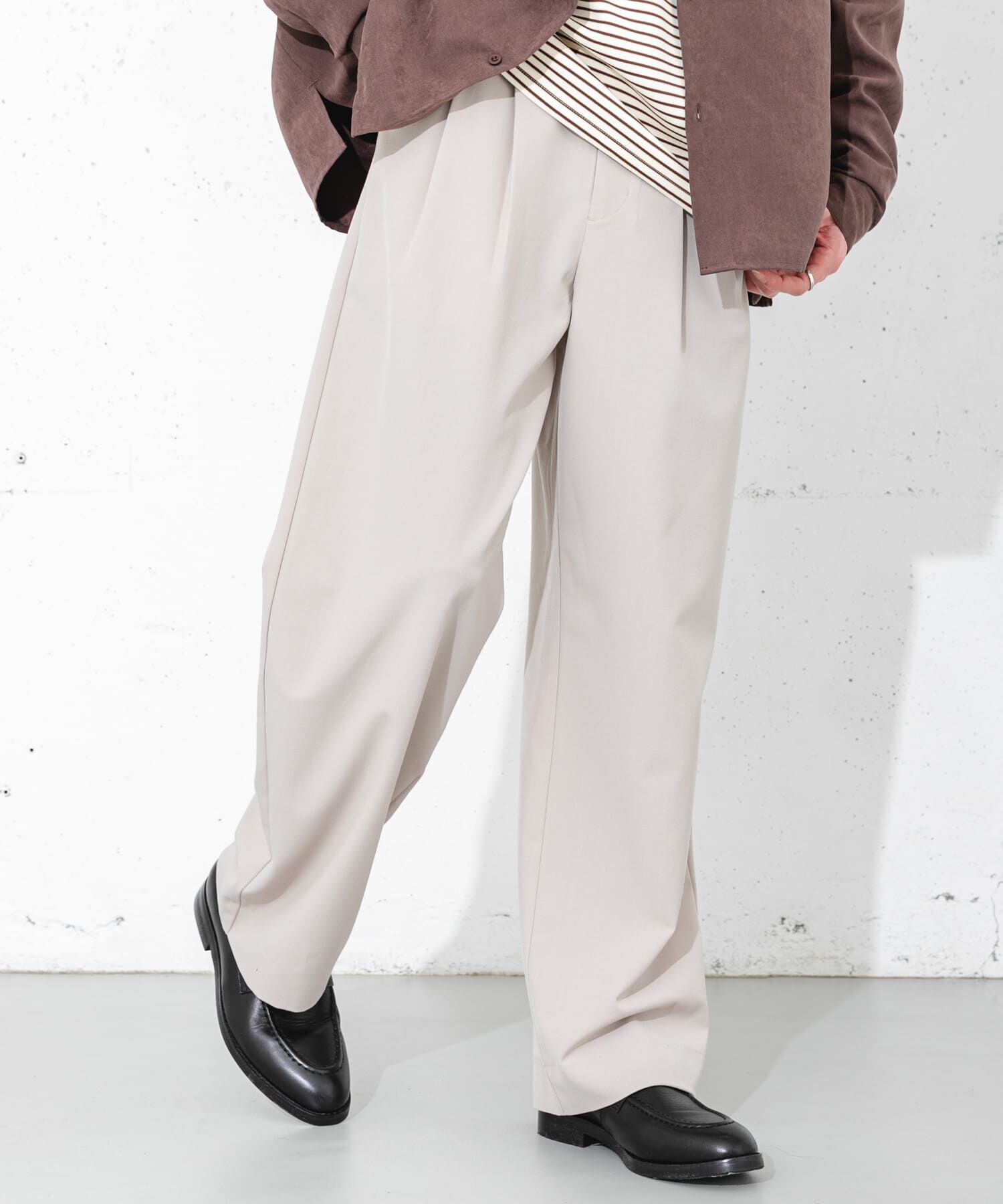 SENSE OF PLACE by URBAN RESEARCH「ダブルタックワイドパンツ」|その他|