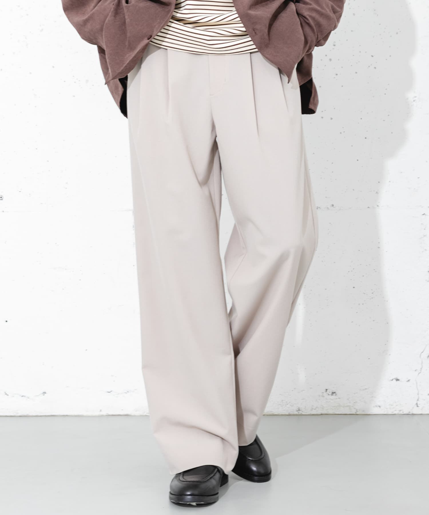 SENSE OF PLACE by URBAN RESEARCH「ダブルタックワイドパンツ」|その他|