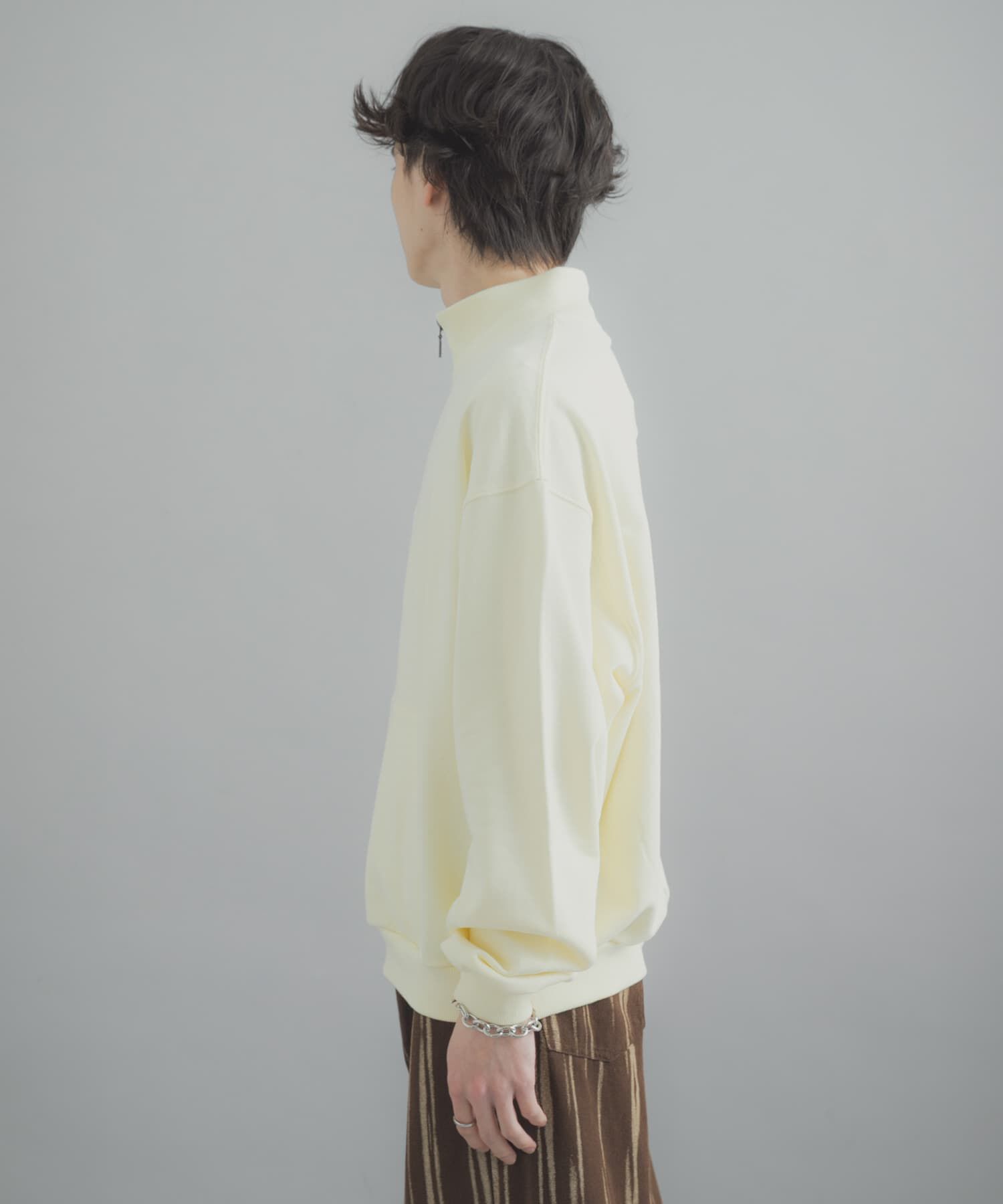 SENSE OF PLACE by URBAN RESEARCH「『洗濯可/撥水/防花粉』SKIN Proofハーフジップスウェット」|スウェット・ジャージ|