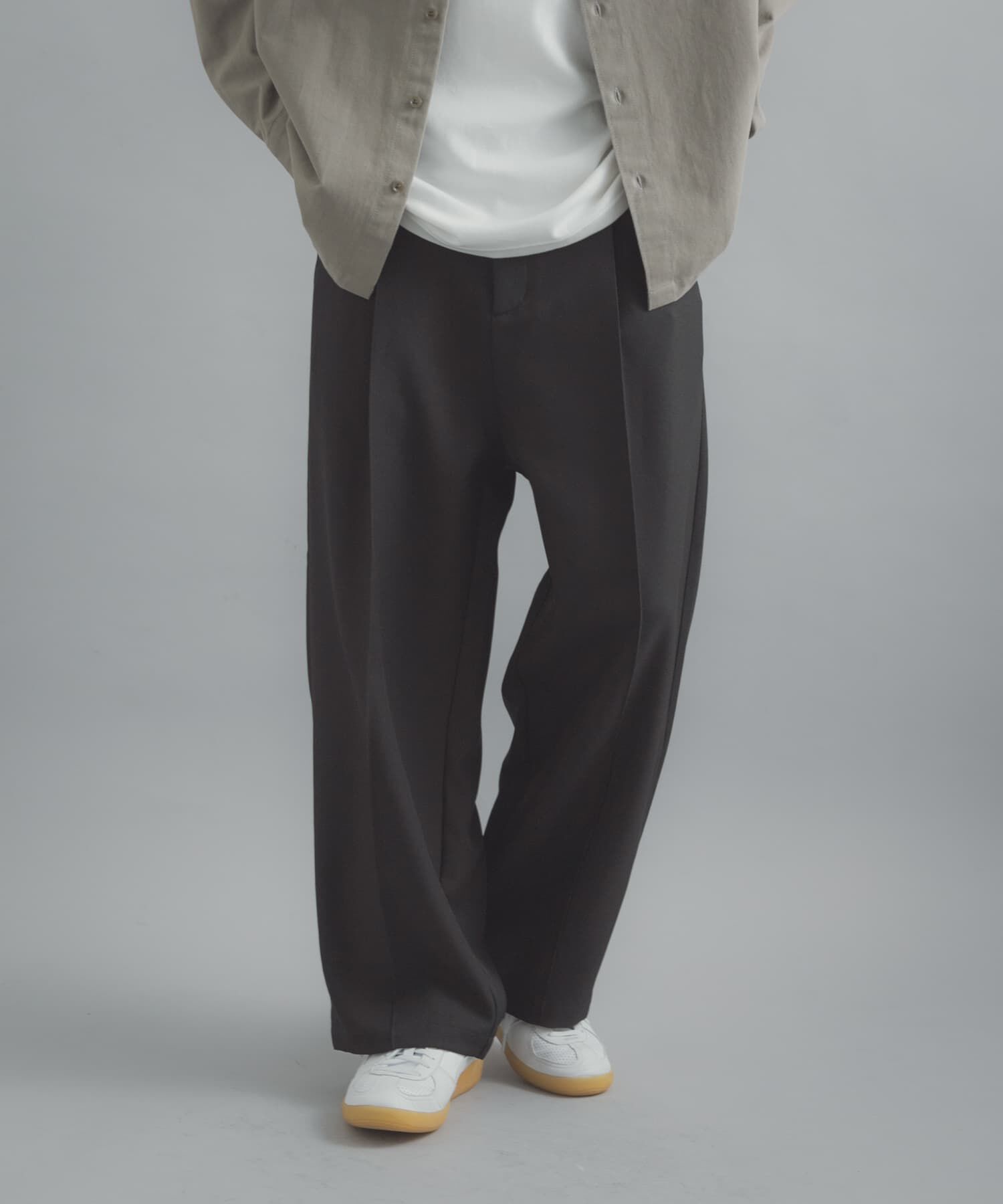 SENSE OF PLACE by URBAN RESEARCH「『撥水/防花粉』SKIN Proofタックワイドパンツ」|その他|