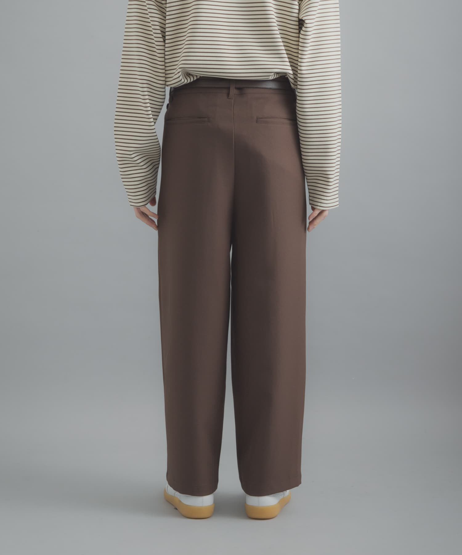 SENSE OF PLACE by URBAN RESEARCH「『撥水/防花粉』SKIN Proofタックワイドパンツ」|その他|