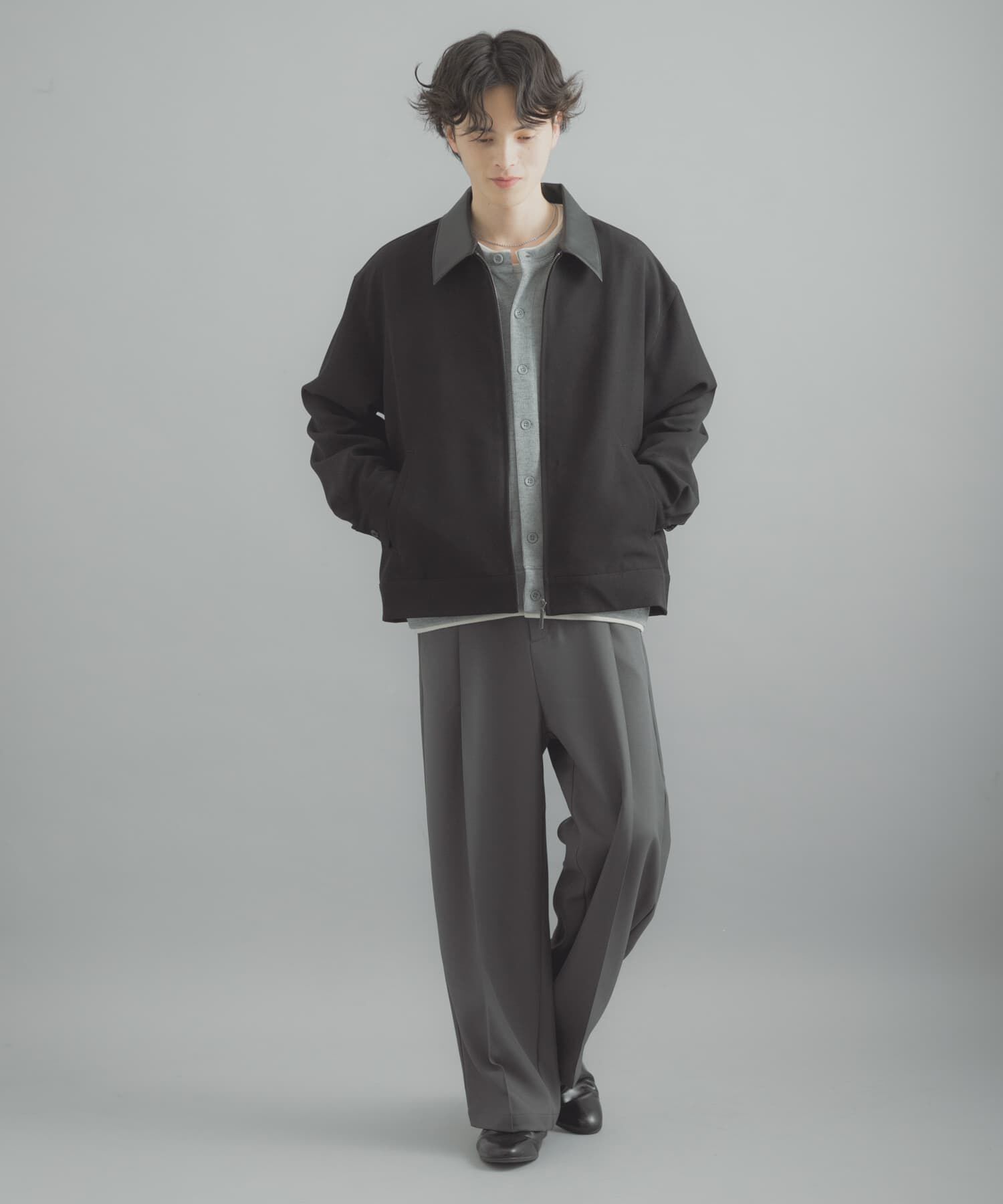 SENSE OF PLACE by URBAN RESEARCH「『撥水/防花粉』SKIN Proofタックワイドパンツ」|その他|